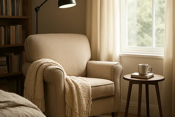 Include a Reading Nook to Boost Comfort illustration