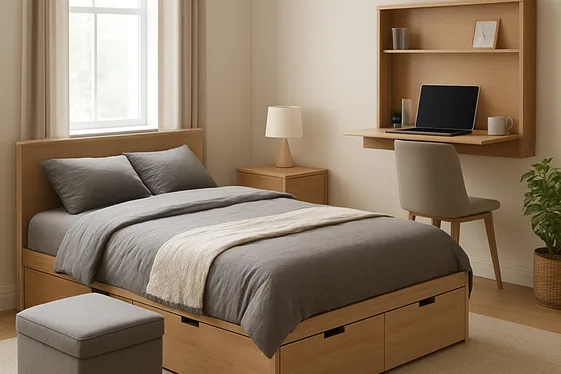Incorporate Multipurpose Furniture to Maximize Space illustration
