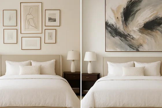 Opt for Oversized Art to Fill Wall Space illustration