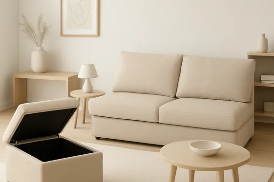 Opt for Multipurpose Furniture to Maximize Space illustration