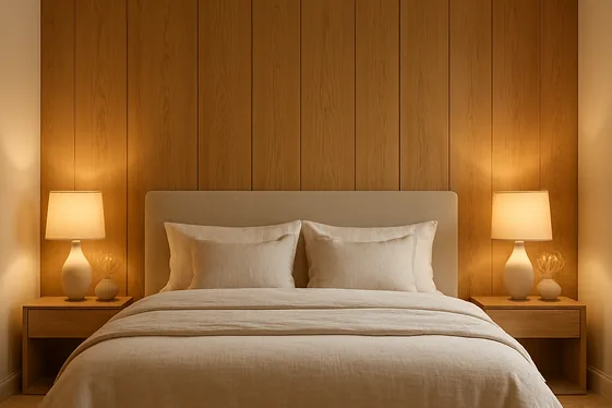 Create a Feature Wall with Oak Paneling illustration