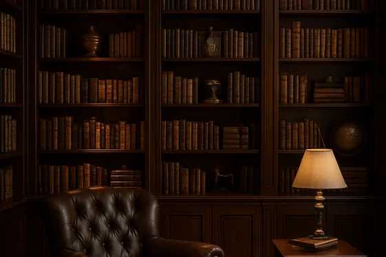 Built-In Bookshelves to Showcase Timeless Volume Collections illustration