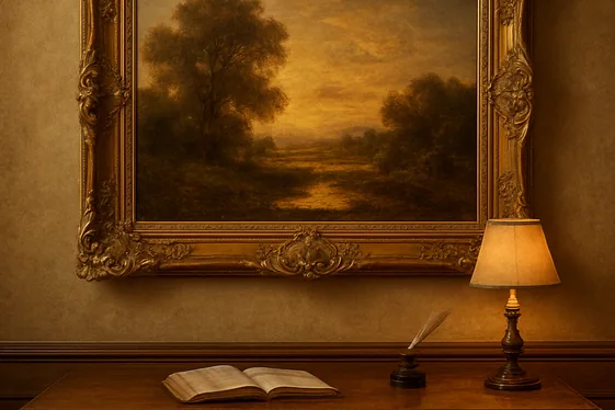 Oil Paintings in Ornate Frames to Add Character illustration