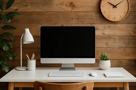 Balance Rustic Elements with Sleek, Modern Accessories illustration