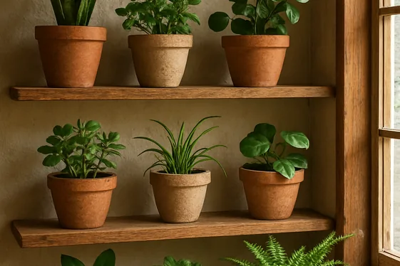 Bring Greenery Inside with Textural Plant Pots illustration