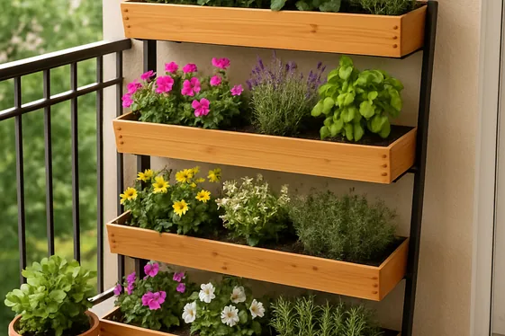 Introduce Planter Shelves with Edging illustration