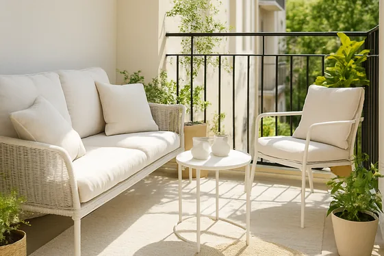Select Light-Colored Decor to Brighten Space illustration