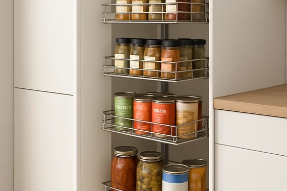 Incorporate Pull-Out Pantry Systems illustration