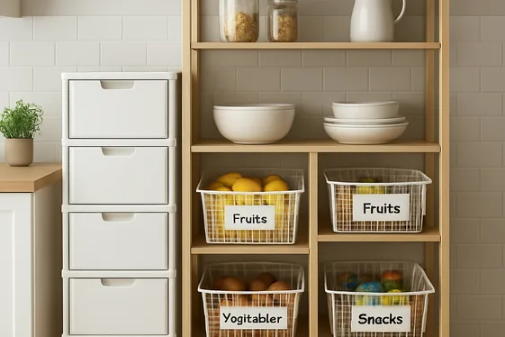 Apply Modular Storage Solutions illustration