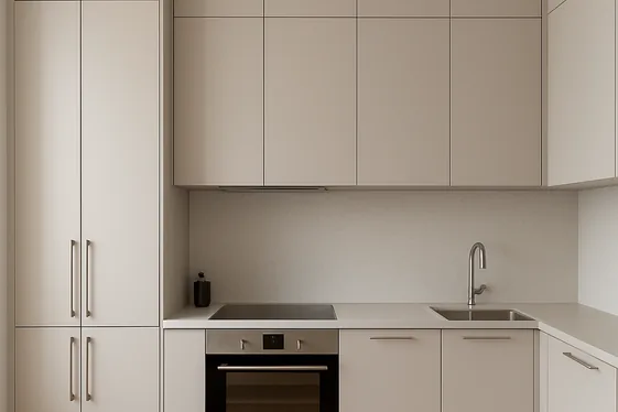 Maximize Vertical Space with Tall Cabinets illustration