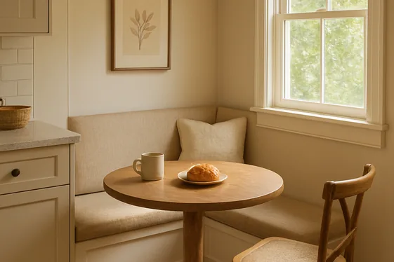 Create a Mini Breakfast Nook illustration