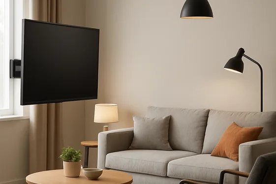 Opt for a Swivel or Articulating TV Mount illustration