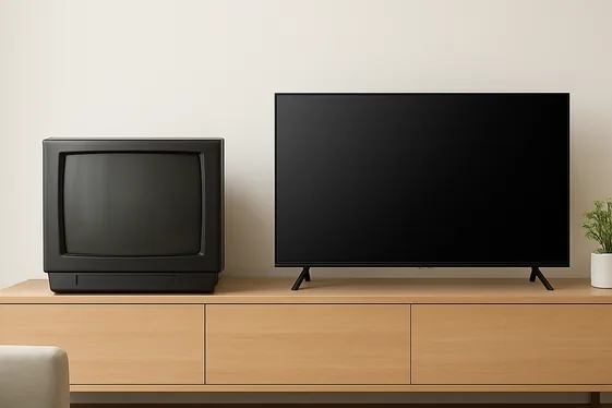 Choose Slim, Modern TV Designs illustration