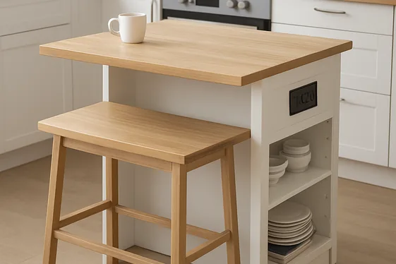 Multi-Functional Kitchen Islands for Extra Storage and Seating illustration