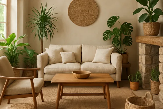 Incorporate Natural Elements for Earthy Comfort illustration