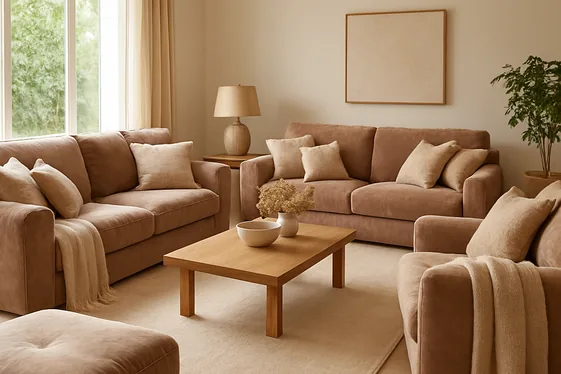 Choose Plush, Oversized Seating illustration
