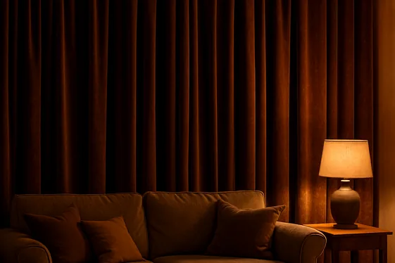 Hang Heavy Curtains or Drapes illustration