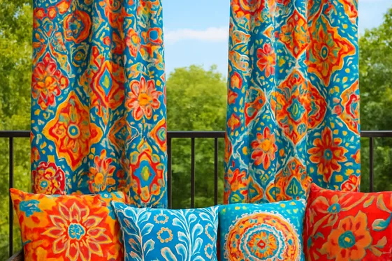 Printed Fabric Curtains to Showcase Personality illustration