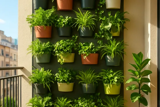 Maximize Vertical Space with Wall Planters illustration