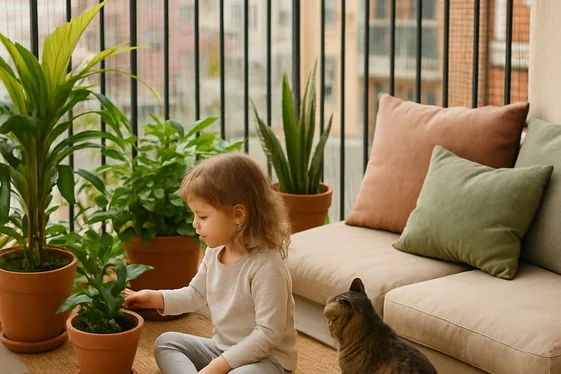 Do and Don’t: Balancing Style and Safety for Kids and Pets illustration