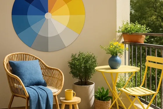 Using Color Psychology to Enhance Mood Outdoors illustration