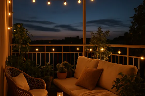 Add Ambient Lighting for Evening Relaxation illustration