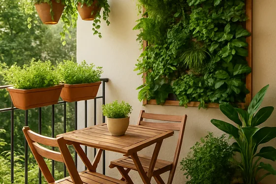 Adding Greenery for a Vibrant Eating Ambiance illustration