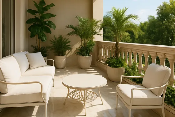 Marble Tiles for Luxurious Outdoor Feel illustration