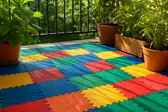 Recycled Plastic Tiles: Sustainable and Stylish illustration