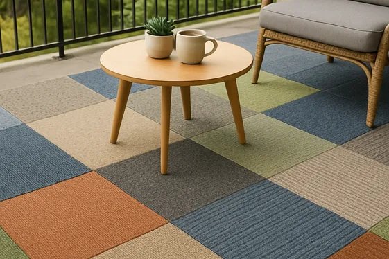 Outdoor Carpet Tiles for Cozy Softness illustration