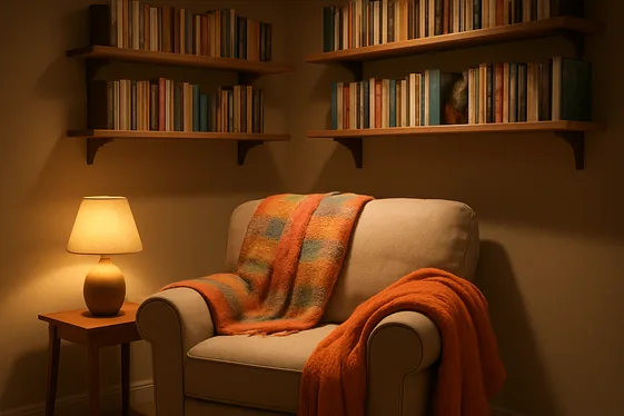 Create a Cozy Reading Nook illustration