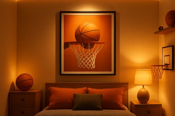 Do’s and Don’ts of Basketball Bedroom Lighting illustration