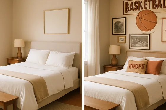 Vintage Basketball Decor for a Classic Touch illustration