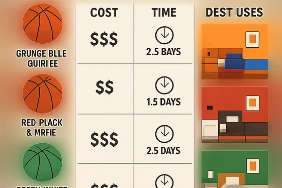 Before and After: Transforming a Plain Room into a Basketball Haven illustration
