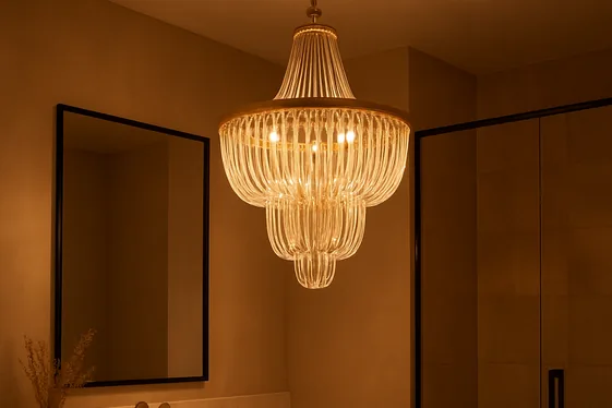 Add a Statement Light Fixture to Brighten the Room illustration