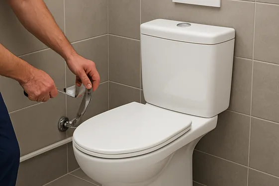 Install a Dual-Flush Toilet to Save Water illustration