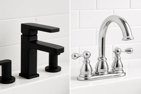 Choose Matte Fixtures for a Modern Finish illustration