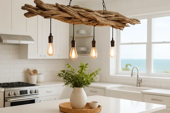 Rethinking Lighting with Driftwood Fixtures illustration