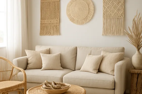Quick Tip for Incorporating Woven Wall Hangings illustration