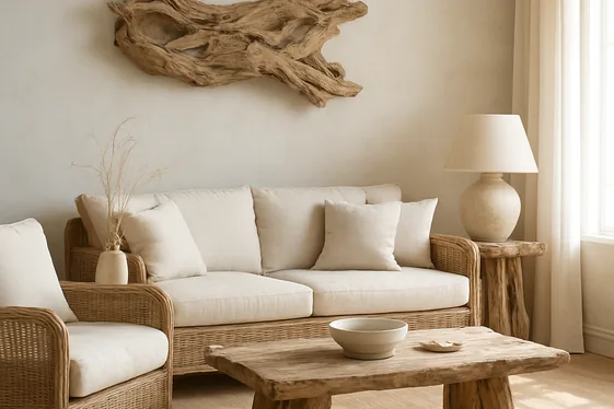 Comparing Coastal-Inspired Furniture Materials illustration