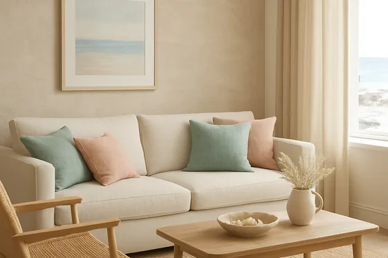 Soft Coastal Color Palettes for a Calm Atmosphere illustration