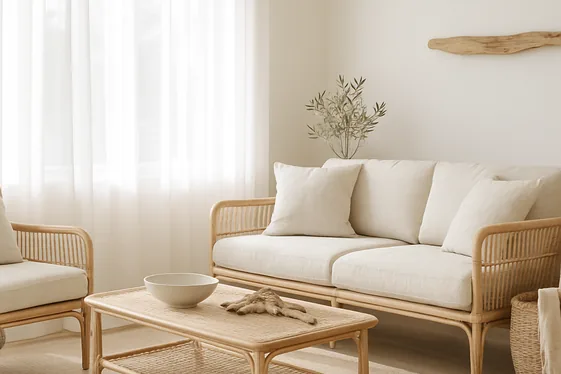 Before and After: Decluttering for a Beachy Vibe illustration