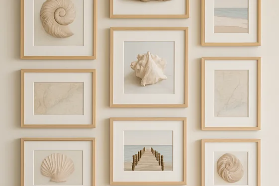 Step-by-Step Guide to Creating a Nautical Gallery Wall illustration