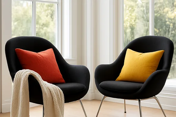 Do’s and Don’ts for Black Accent Chairs illustration