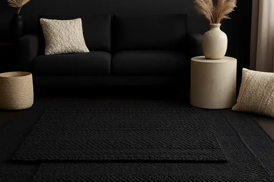 Do’s and Don’ts for Bold Black Rugs illustration
