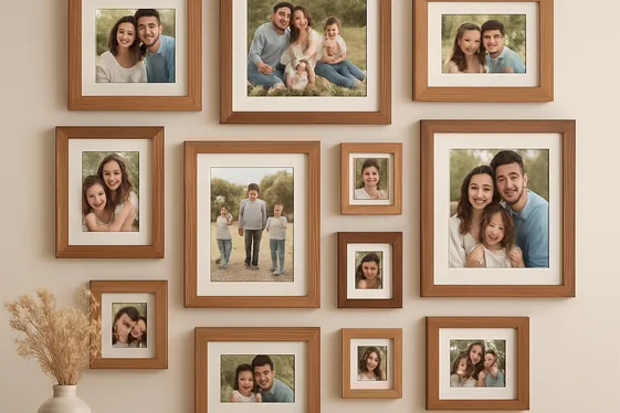 Showcase Family Photos in Customized Collages illustration