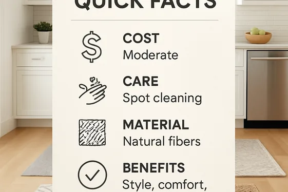 Choosing Rugs that Complement Kitchen Flooring illustration