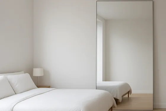 Use Mirrors to Open Up the Space illustration