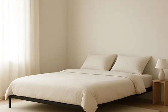 Opt for Low-Profile Bed Frames illustration