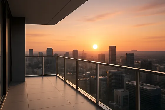 Sleek Glass Balcony Railings for Uninterrupted Views illustration